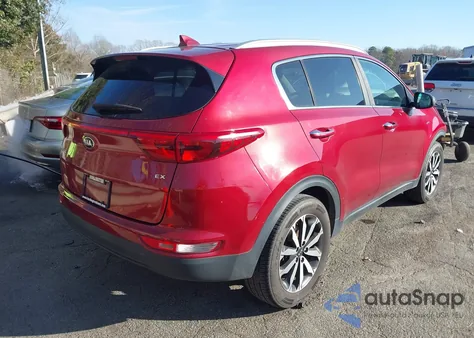 2017 Kia Sportage Ex from USA, damaged, VIN KNDPNCAC2H7208846